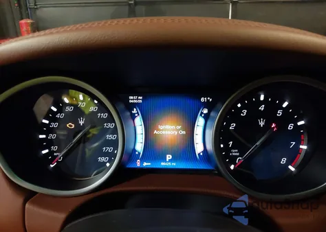 2015 Maserati Ghibli S Q4 из США, поврежденный, VIN ZAM57RTAXF1146317